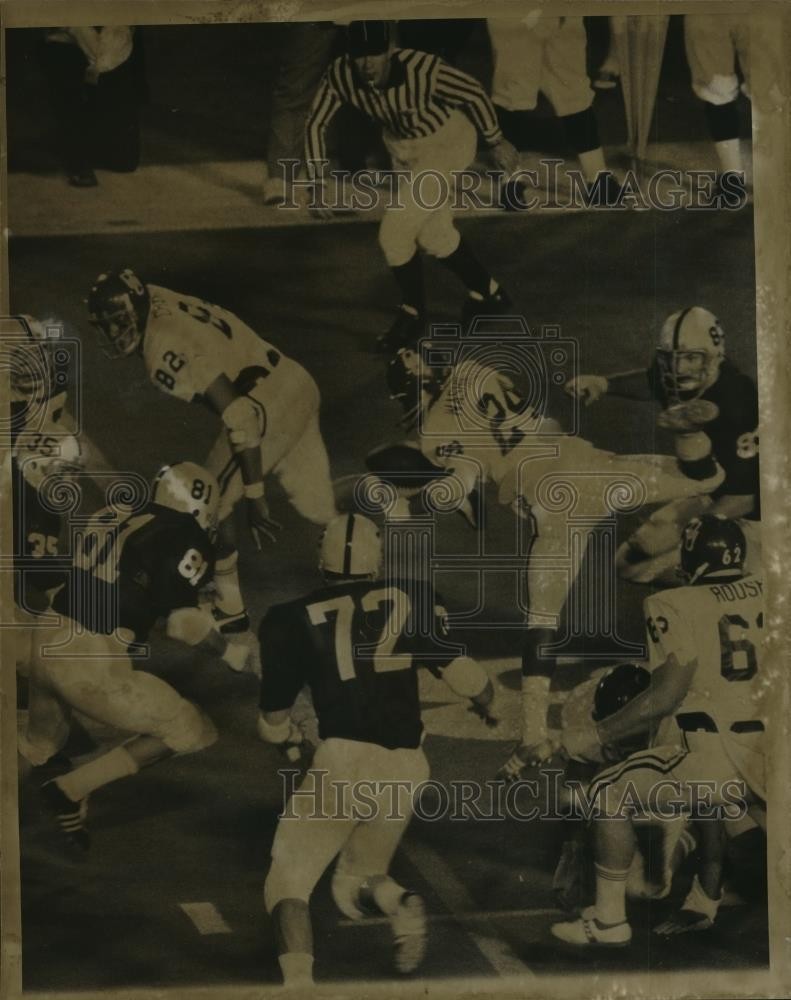 1973 Press Photo Sugar Bowl Oklahoma vs Pitt - nos01097