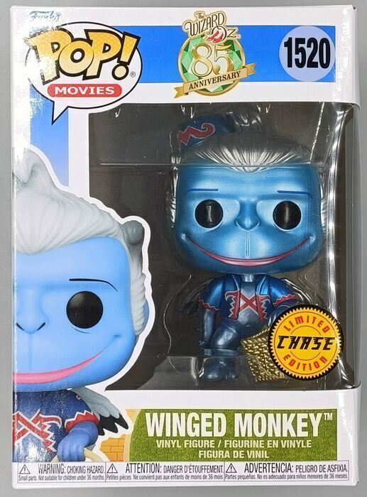 #1520 Winged Monkey Chase Metallic Wizard of Oz 85th Anniversary NEW Funko POP