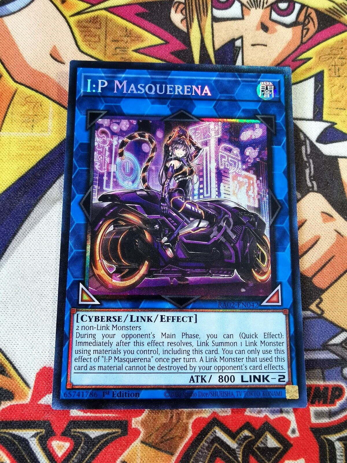 I:P Masquerena ra02-en042 (NEW) Collector\'s Rare Yu-Gi-Oh