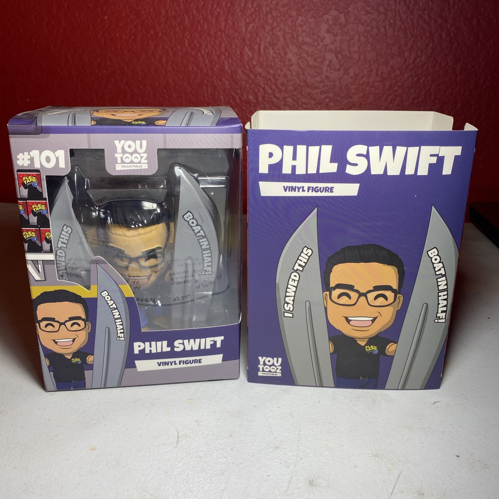 YouTooz Phil Swift Vinyl Figure - Flex Tape #101 RARE