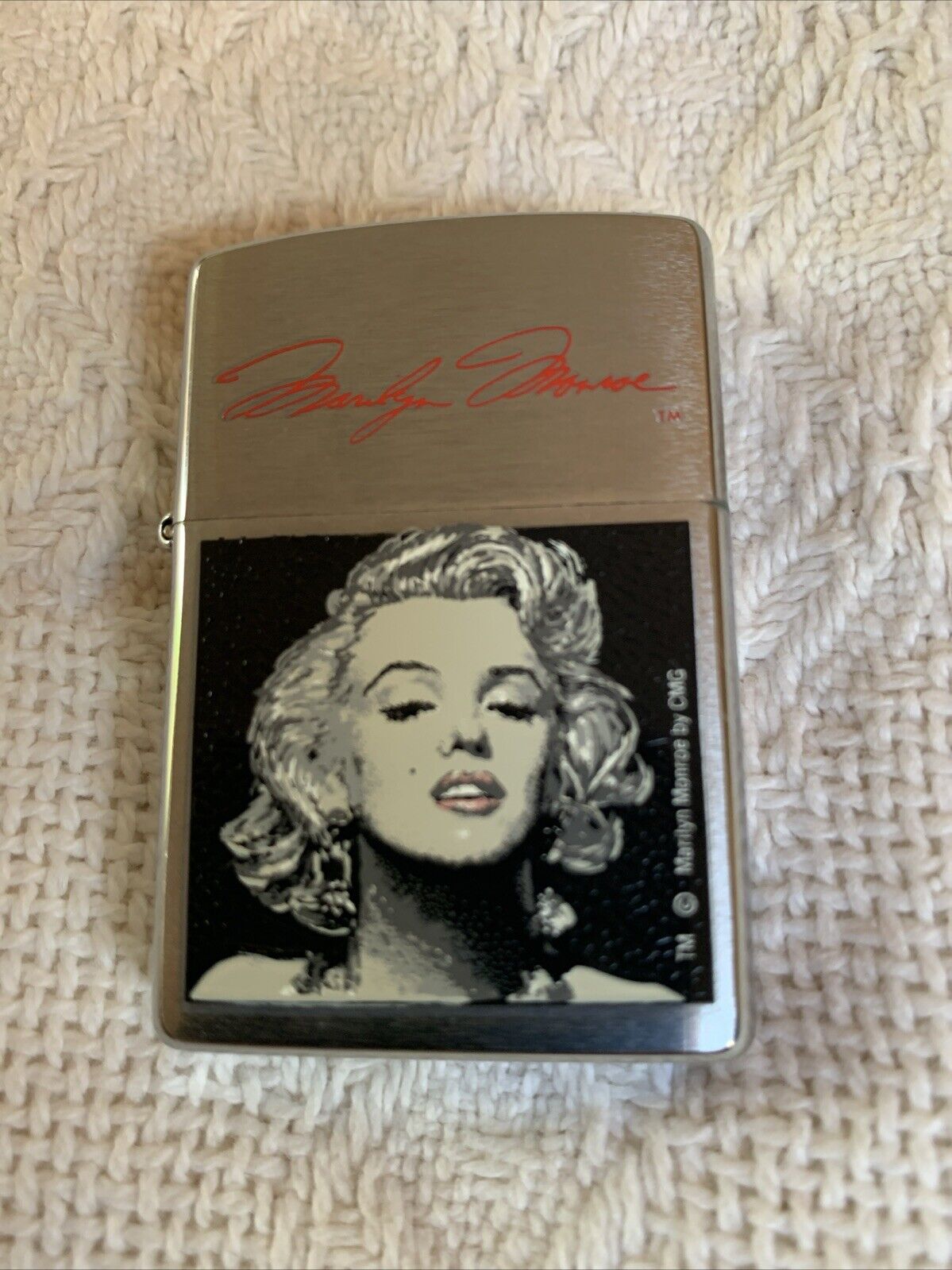 Zippo lighter stars of Hollywood Marilyn Monroe brand new in container