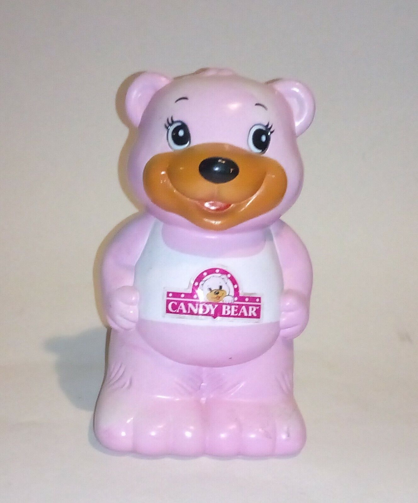 VTG Very Rare 1985 Pink Candy Bear Bank By Jestoys