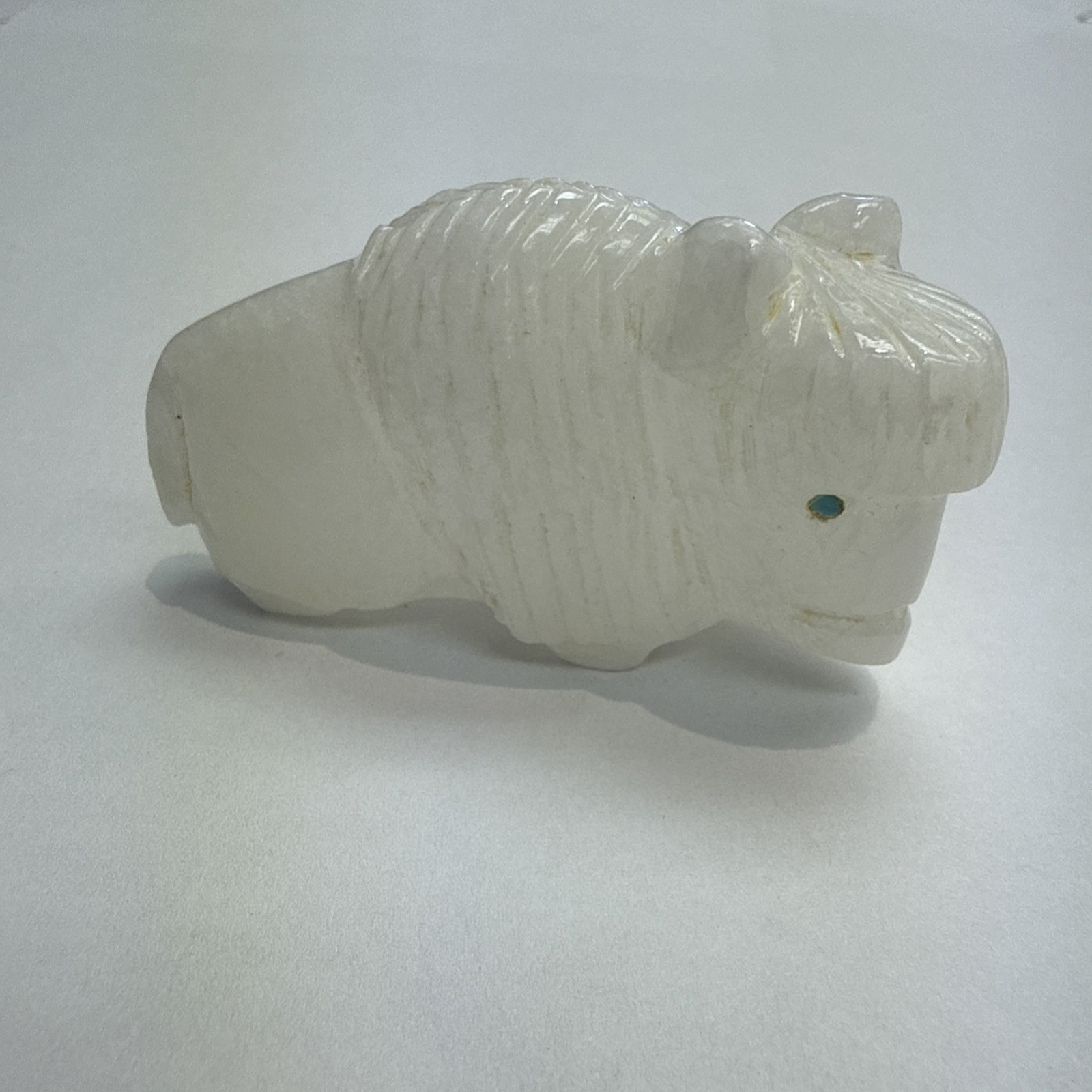 Zuni Fetish White Buffalo