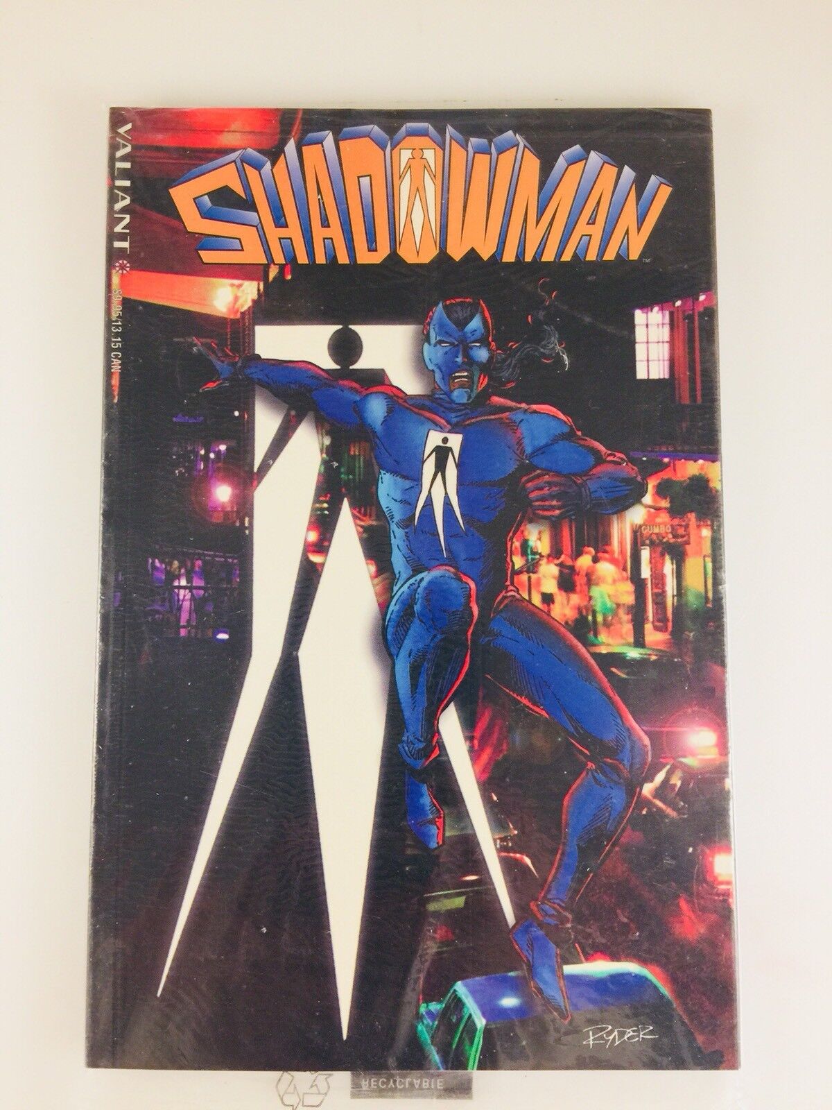 1994 SHADOWMAN Vol 1 #1 Valiant 1st ed w/ Darque Passages comic insert NIP