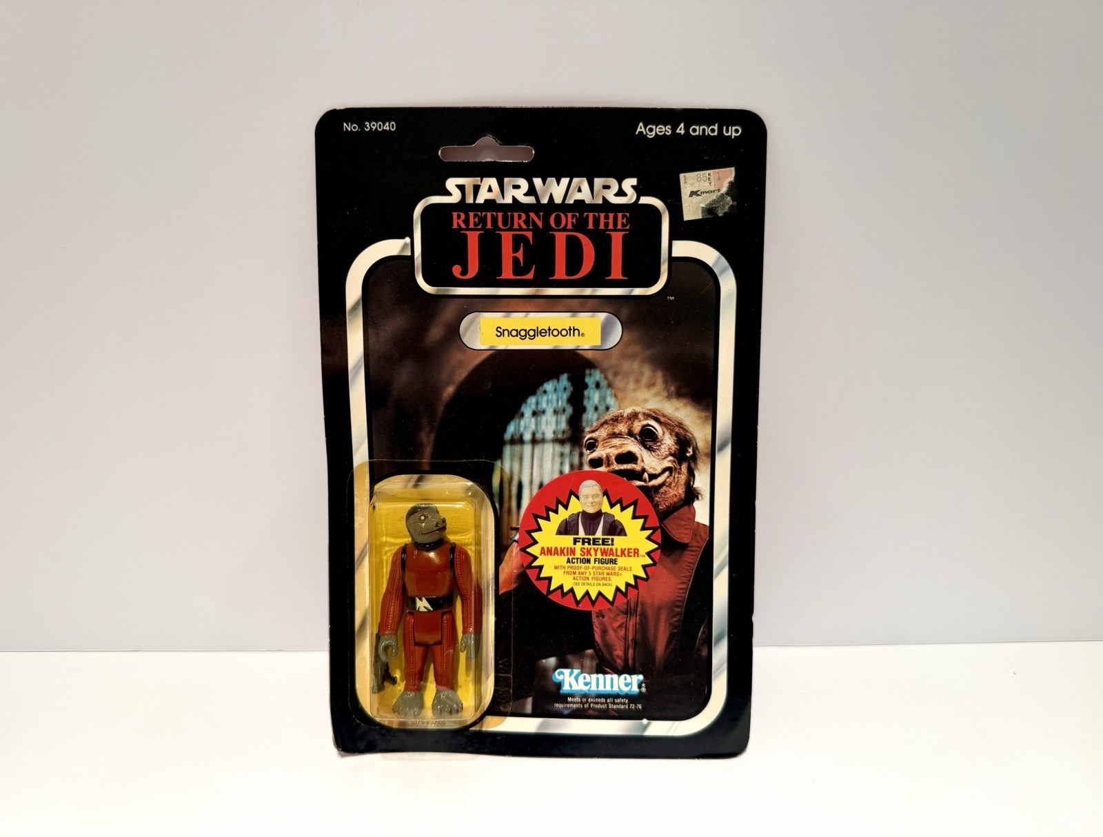 Kenner 1983 Star Wars Return Of The Jedi Snaggletooth VTG Kenner 1983 Star Wars Return Of The Jedi Snaggletooth VTG