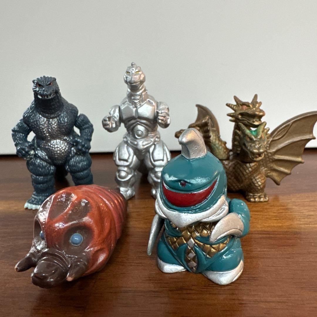 Toho Godzilla Kaiju Mini Figure 5 Piece Lot Collectible 15+