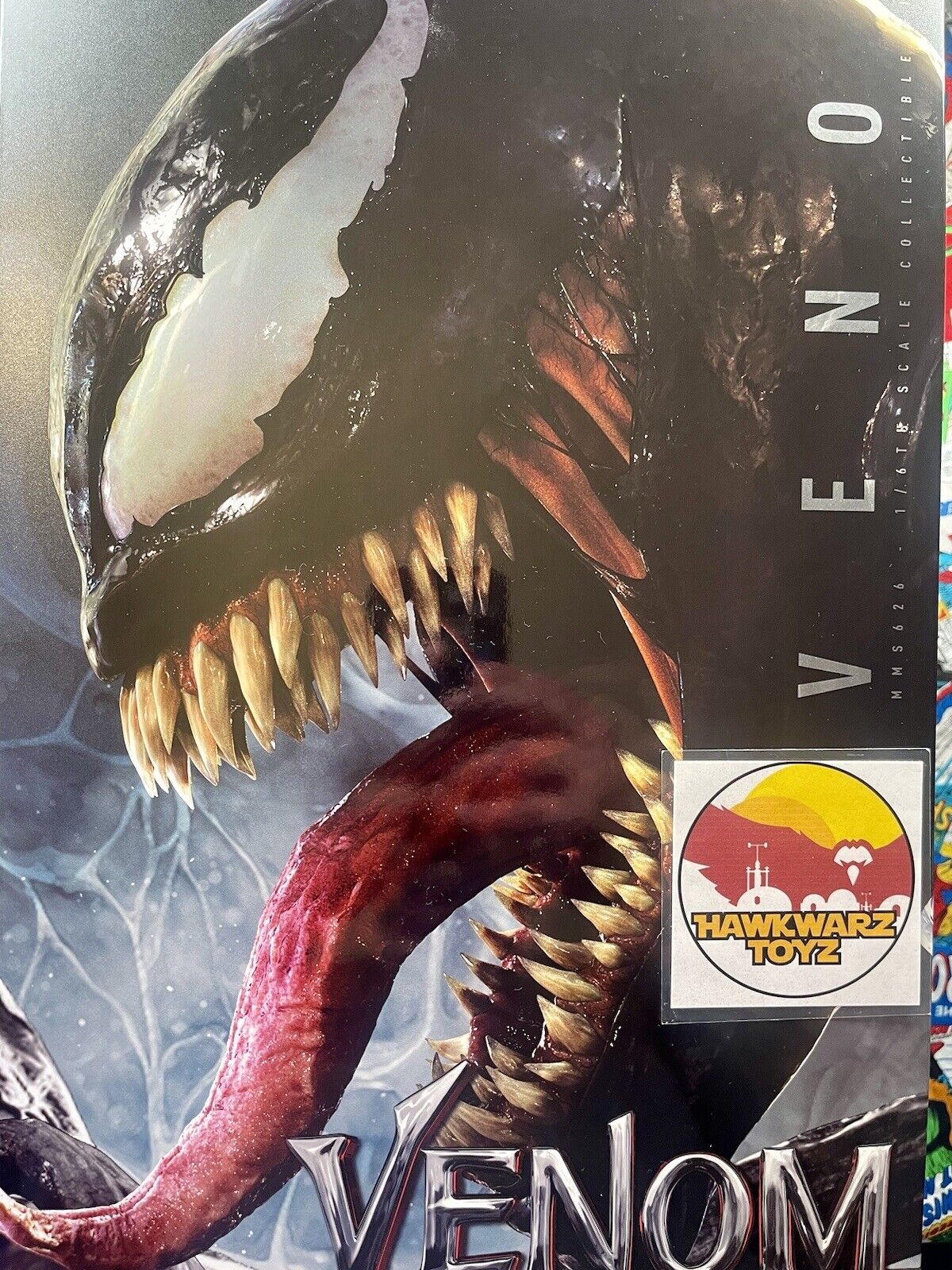 Hot Toys Marvel Venom Let There Be Carnage Venom MMS626 1/6 Sideshow Sony