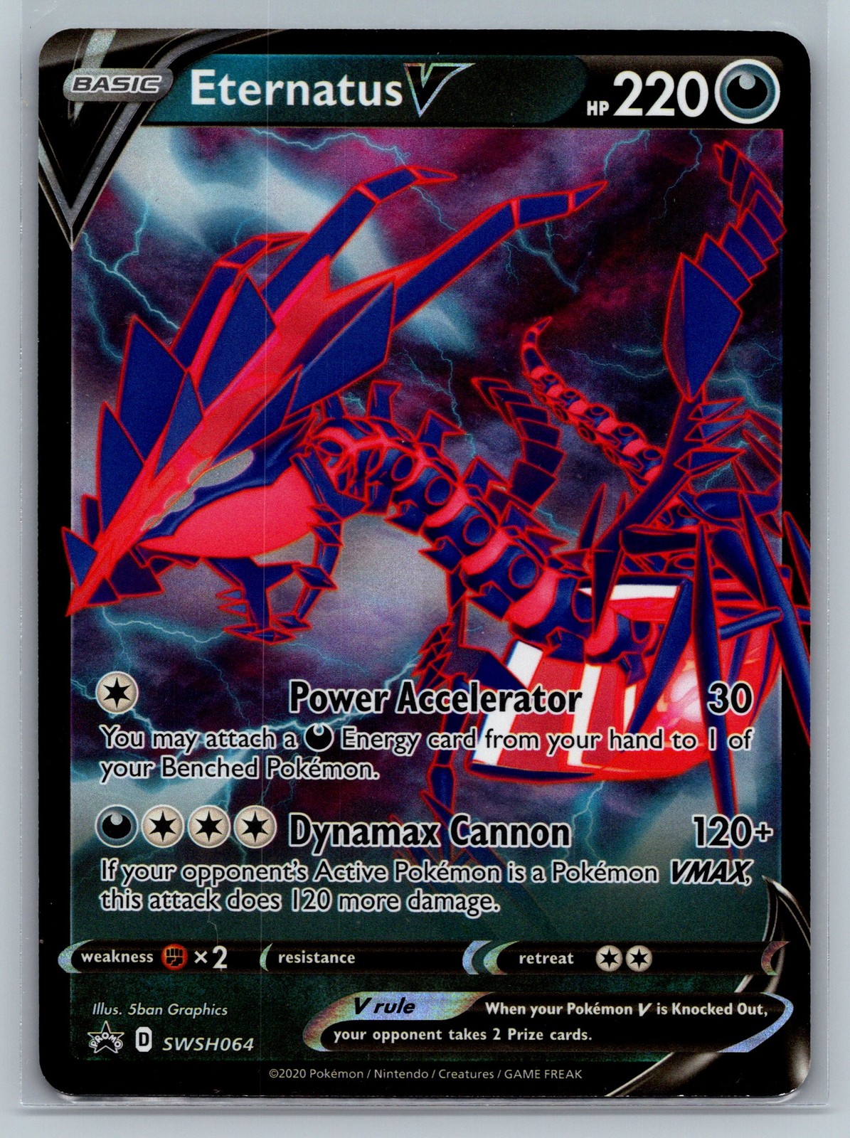 SWSH: Sword & Shield Promo Cards #SWSH064 Eternatus V