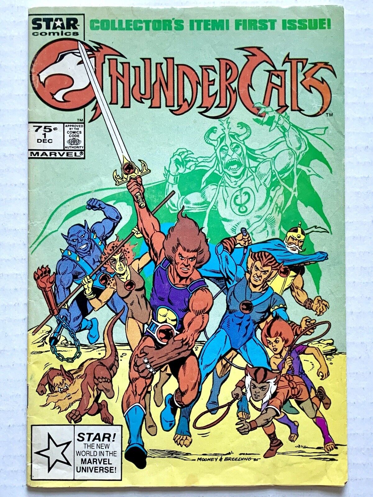 ThunderCats #1 (1985) Origin + 1st Appearance (FN-/4.5- 5.5)  VINTAGE