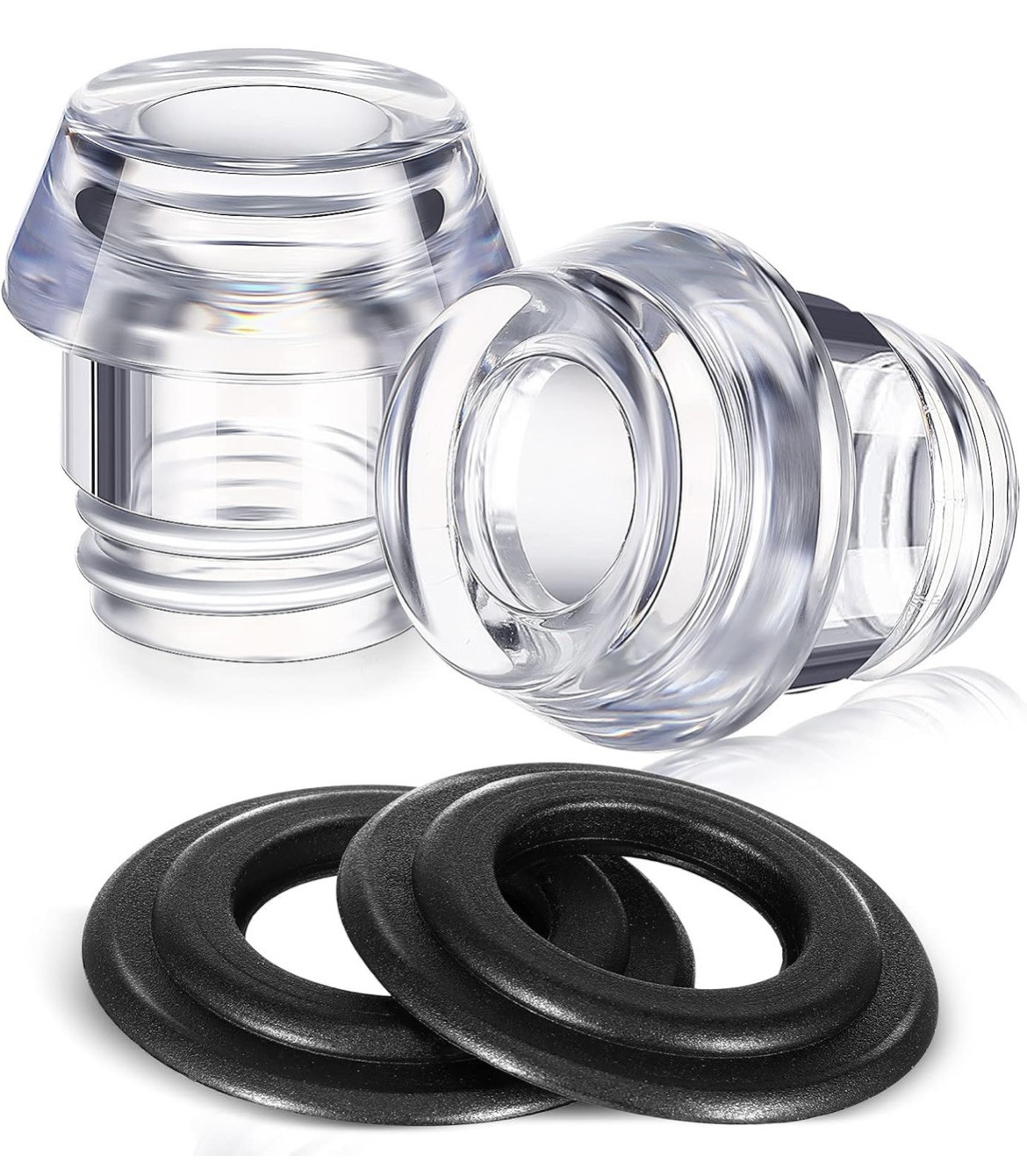 2 Sets Percolator Parts Top & Washer Ring Compatible with Farberware Yosemite 2 Sets Percolator Parts Top & Washer Ring Compatible with Farberware Yosemite