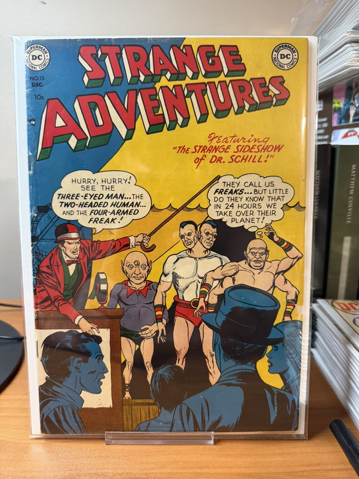 Strange Adventures #15 (1951) Captain Comet RARE Early Issue 4.0 Strange Adventures #15 (1951) Captain Comet RARE Early Issue 4.0