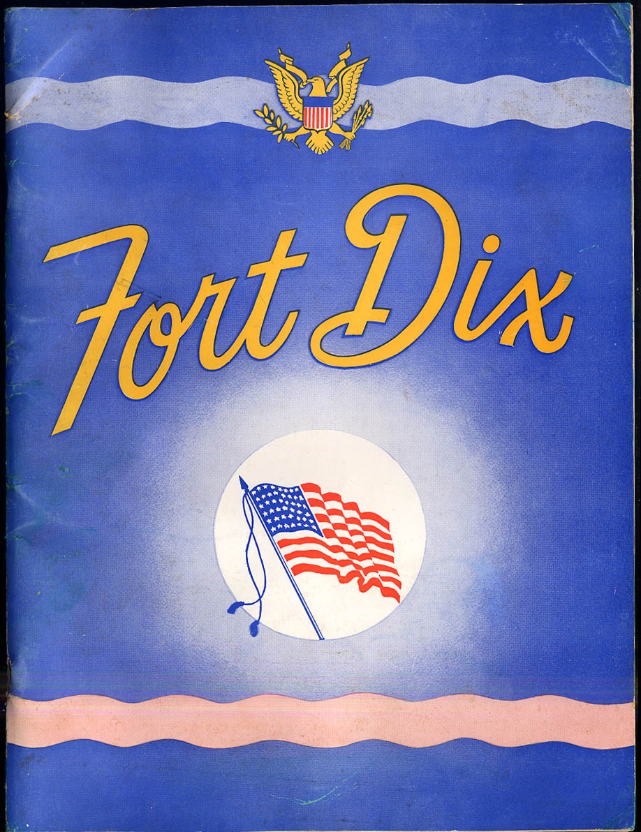 Fort Dix New Jersey US Army Training Center Brochure c 1950