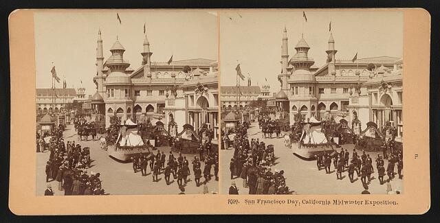Photo:San Francisco day, California Midwinter Exposition