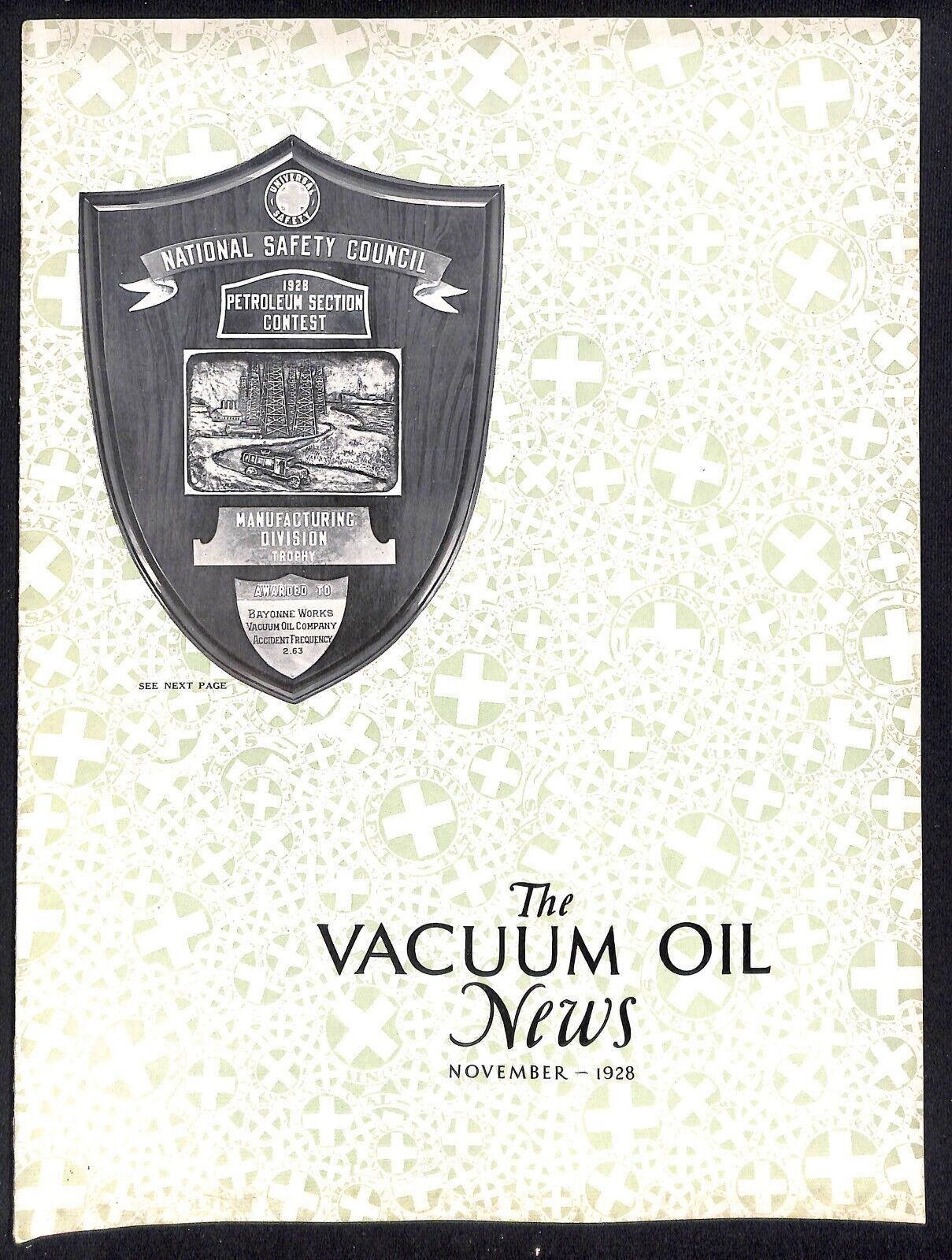 Vacuum Oil News Mobiloil Mobil Oil Gargoyle November 1928 16pp. Scarce VGC