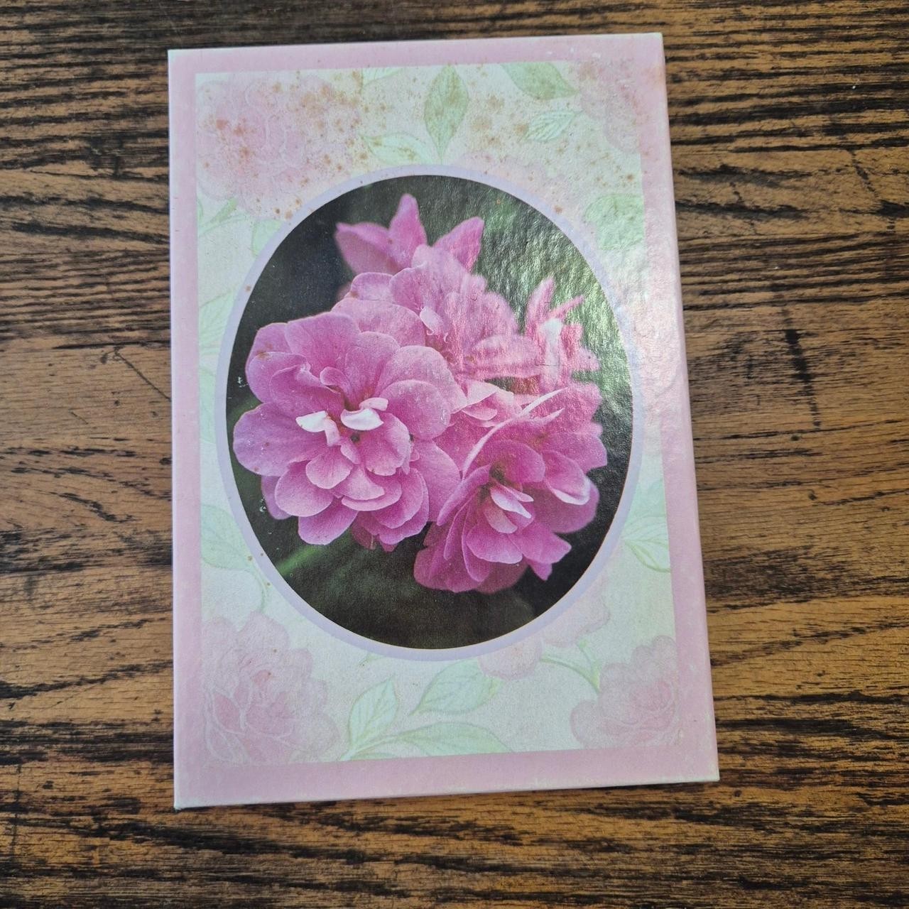 Vintage Get Well Soon Greeting Cards Set Envelopes Floral Rose Dogwood 10 Pack