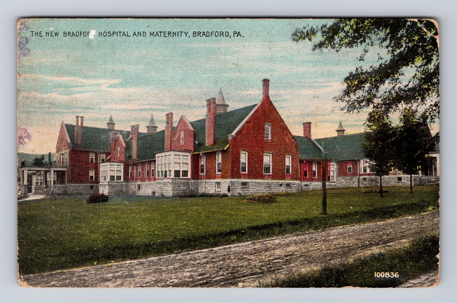 Bradford PA-Pennsylvania, New Bradford Hospital & Maternity, Vintage Postcard