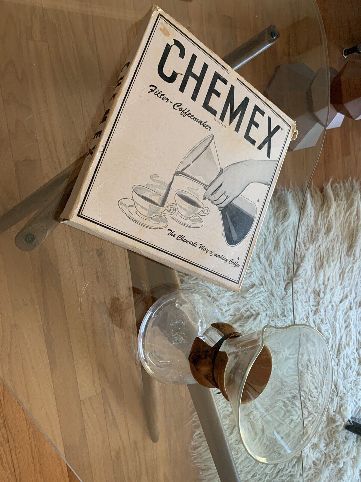 Chemex Vintage 1964 With Filters In Box RARE
