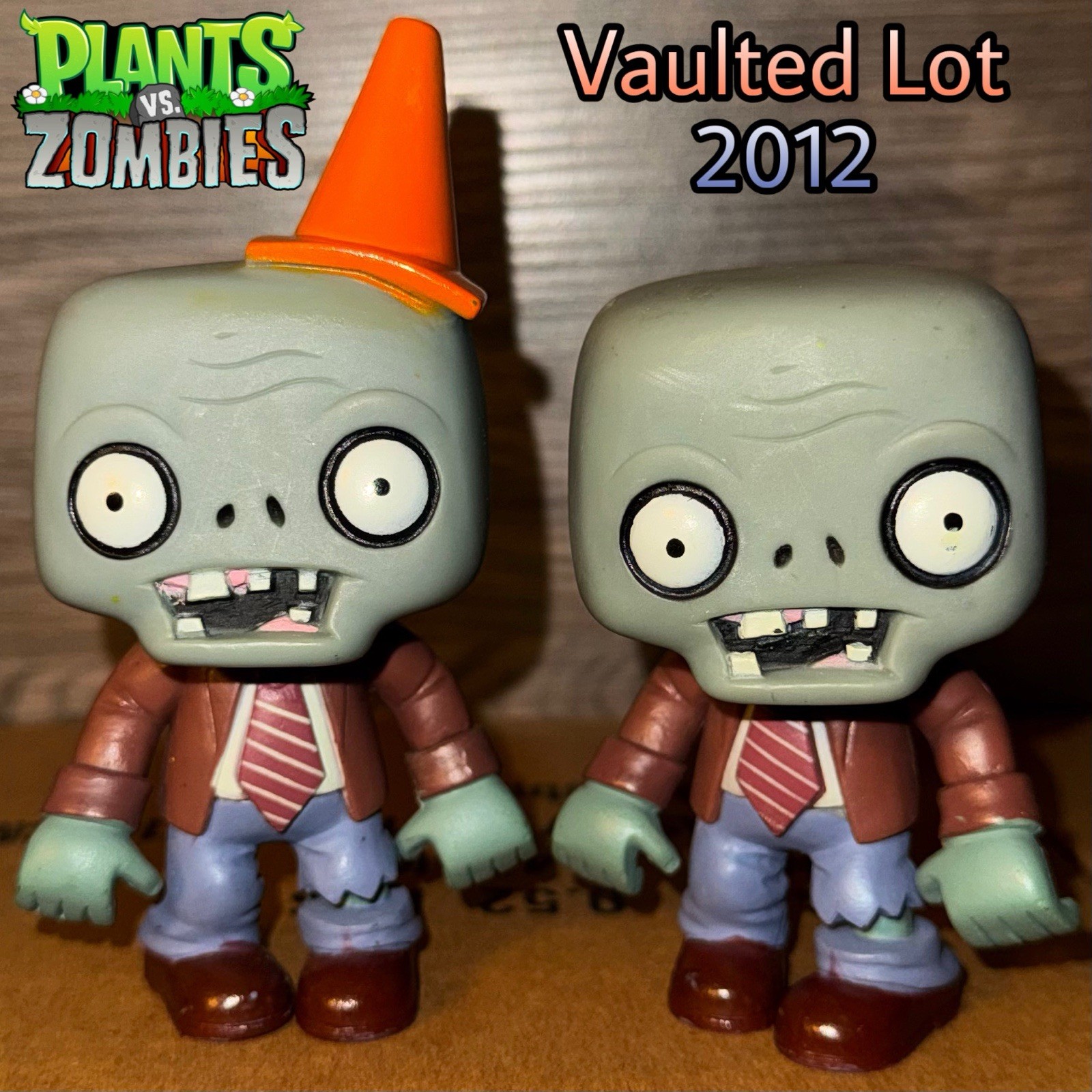 Conehead Zombie Plants vs Zombies Funko Pop Games Vaulted Vinyl Figure Lot 2012 Conehead Zombie Plants vs Zombies Funko Pop Games Vaulted Vinyl Figure Lot 2012