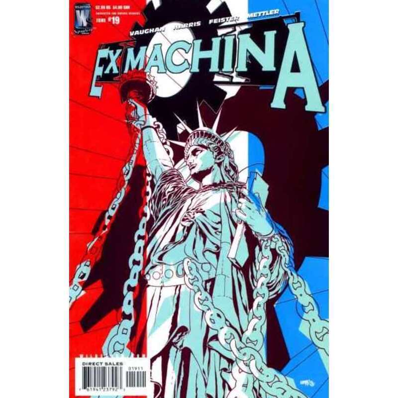 Ex Machina #19 DC comics VF+ Full description below [k,
