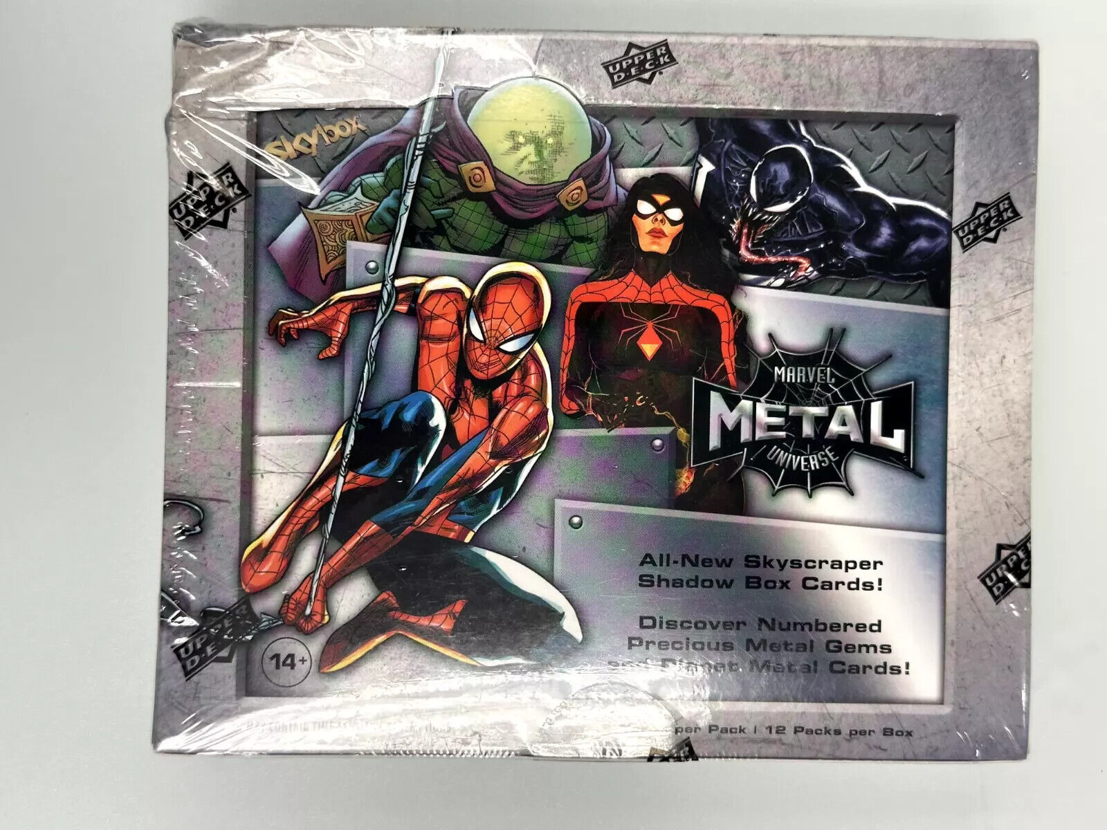 2021 Upper Deck Marvel Metal Universe Spider-Man Hobby Box Sealed