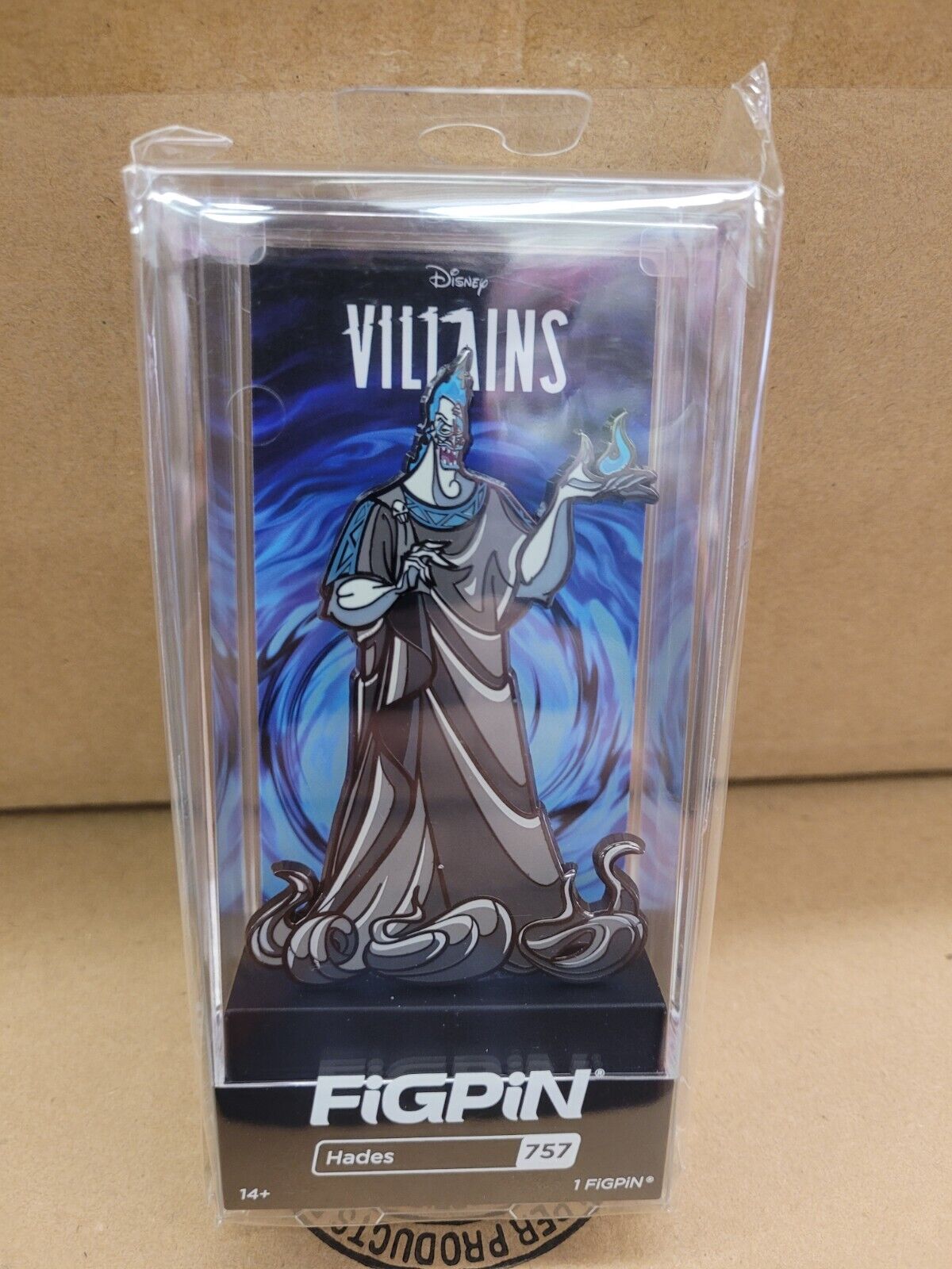 Collectable FIGPIN Disney Villains Hades (757) Pin Brand New