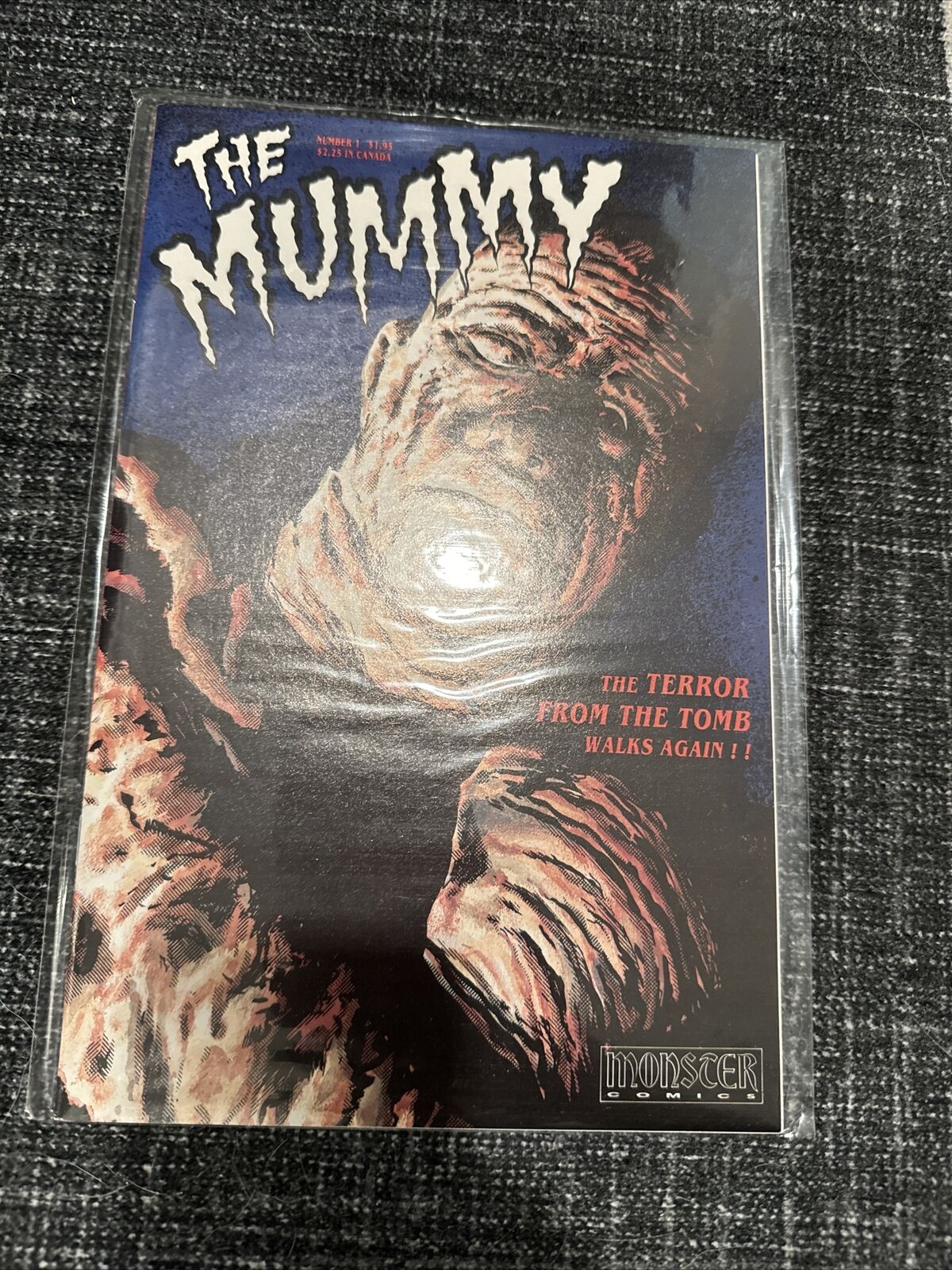 THE MUMMY #1 (1991) Monster Comics NM