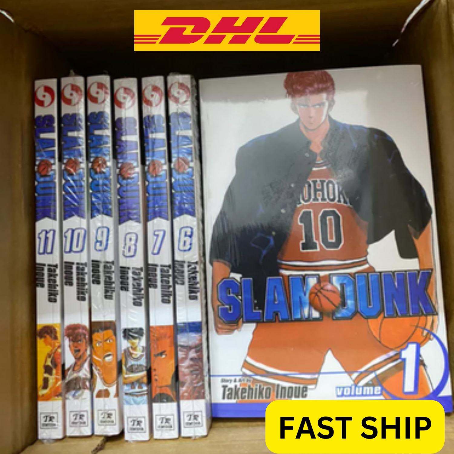 Slam Dunk  Comics  Manga English  Full Set Volume 1-31 Takehiko Inoue Fast Ship