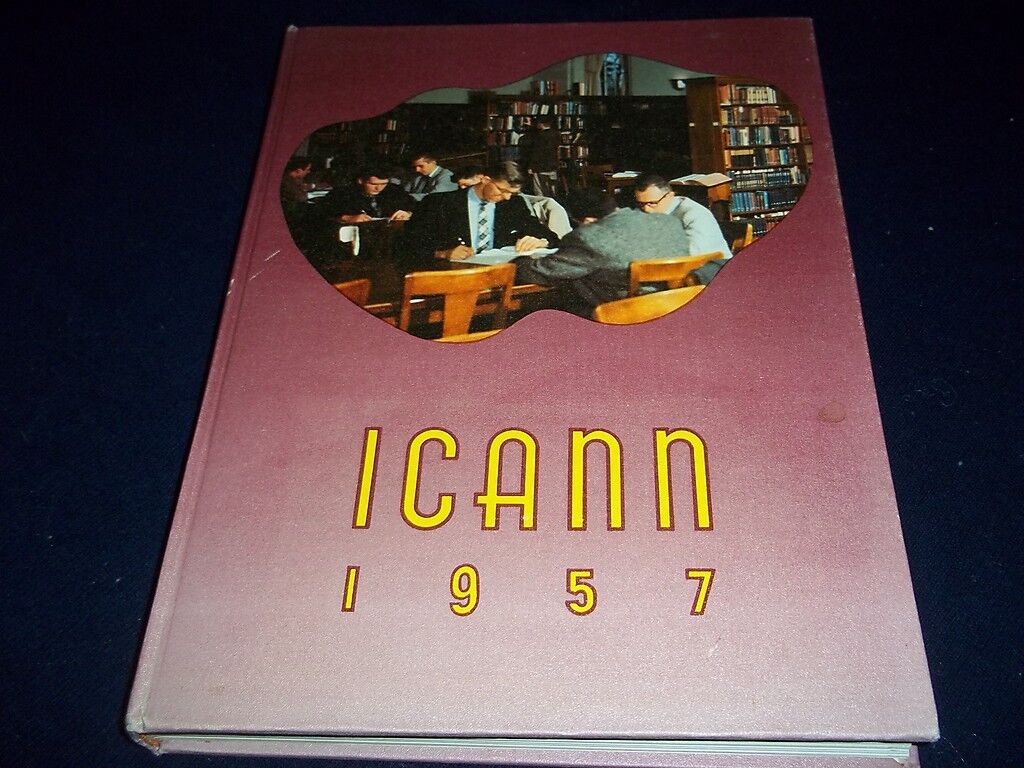 1957 ICANN YEARBOOK - IONA COLLEGE - NEW ROCHELLE, NY - YB 205