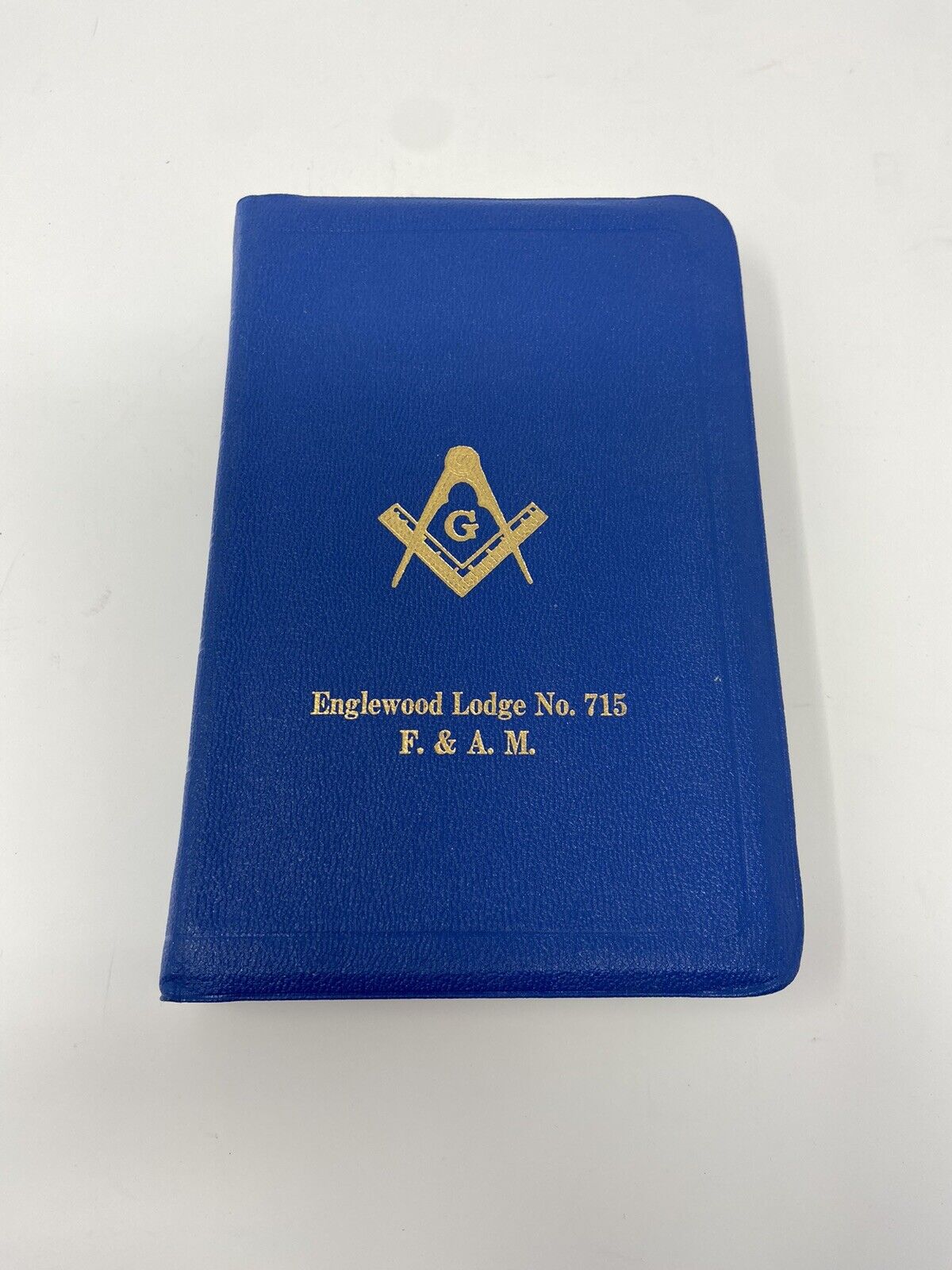 1957 Freemason Masonic Edition Englewood Lodge No 715 F&AM Holy Bible