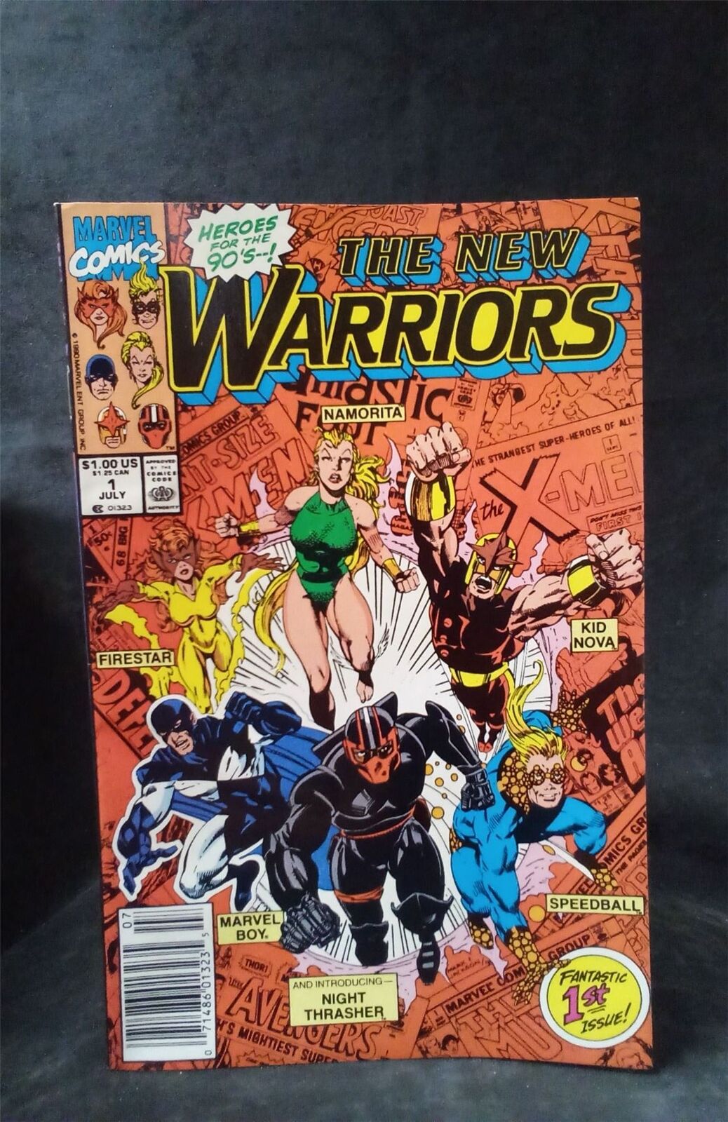 The New Warriors #1 1990 Marvel Comics Comic Book 
