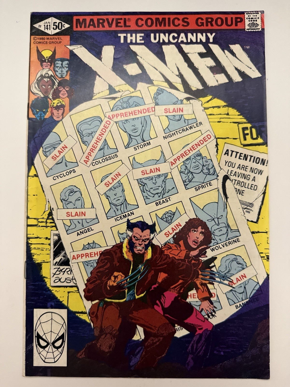 The X-Men #141 (Marvel Comics 1981) π KEY ISSUE π₯ Very Nice VF/NM Condition The X-Men #141 (Marvel Comics 1981) π KEY ISSUE π₯ Very Nice VF/NM Condition