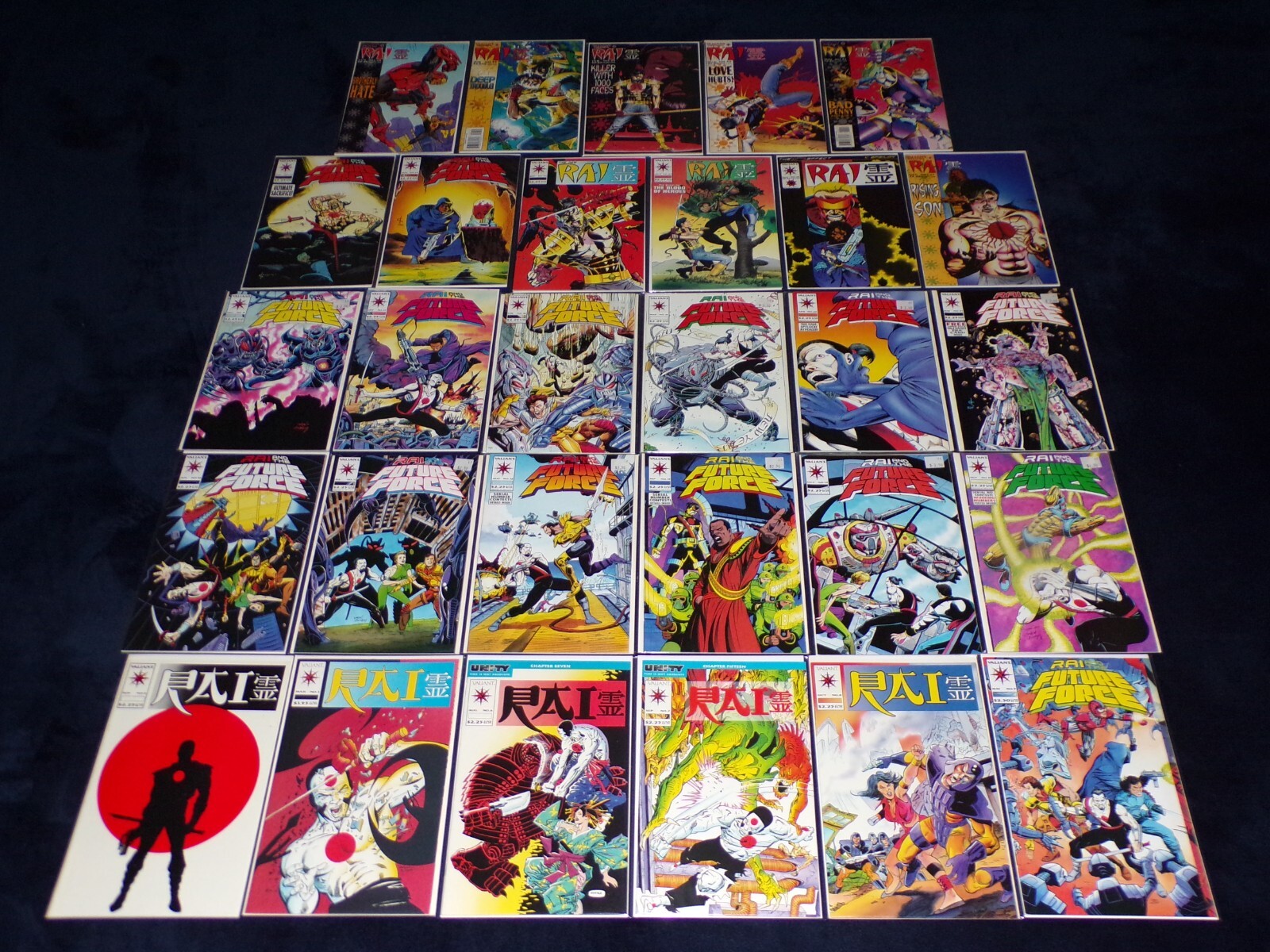 RAI 1 - 33 (NM) 1992 LOT 29 VALIANT COMICS 0 ONLY MISSING 2 3 4 5 31