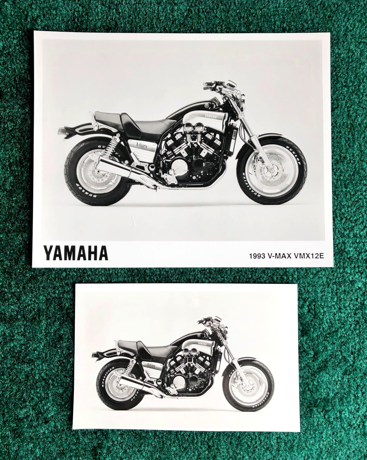 RARE ORIGINAL 1993 YAMAHA MOTORCYCLE FACTORY PRESS PHOTOS V-MAX VMX-12E VMAX