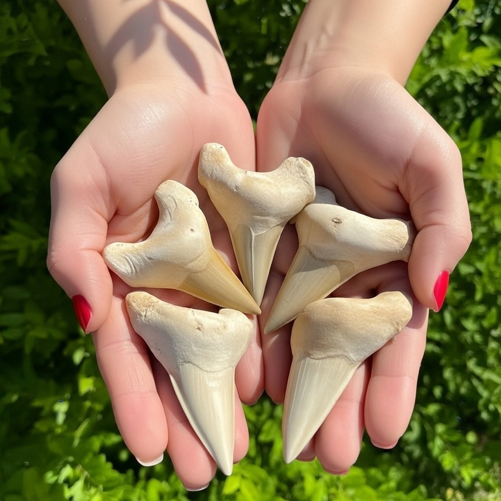 Beautiful Otodus Shark Fossil Prehistoric Megalodon Morocco Gift Kids