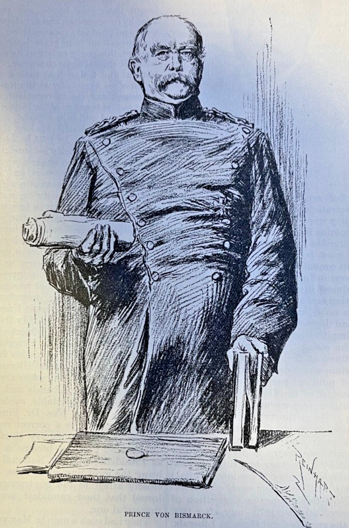 1883 German Political Leaders Count Bismarck Von Moltke Max Von Forckenbeck 1883 German Political Leaders Count Bismarck Von Moltke Max Von Forckenbeck
