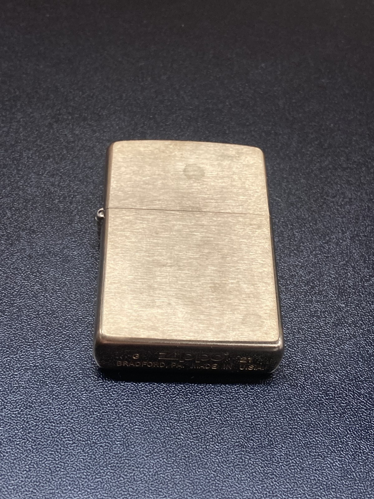 Zippo Brushed Brass Gold Windproof Lighter G 21 2021 Unfired