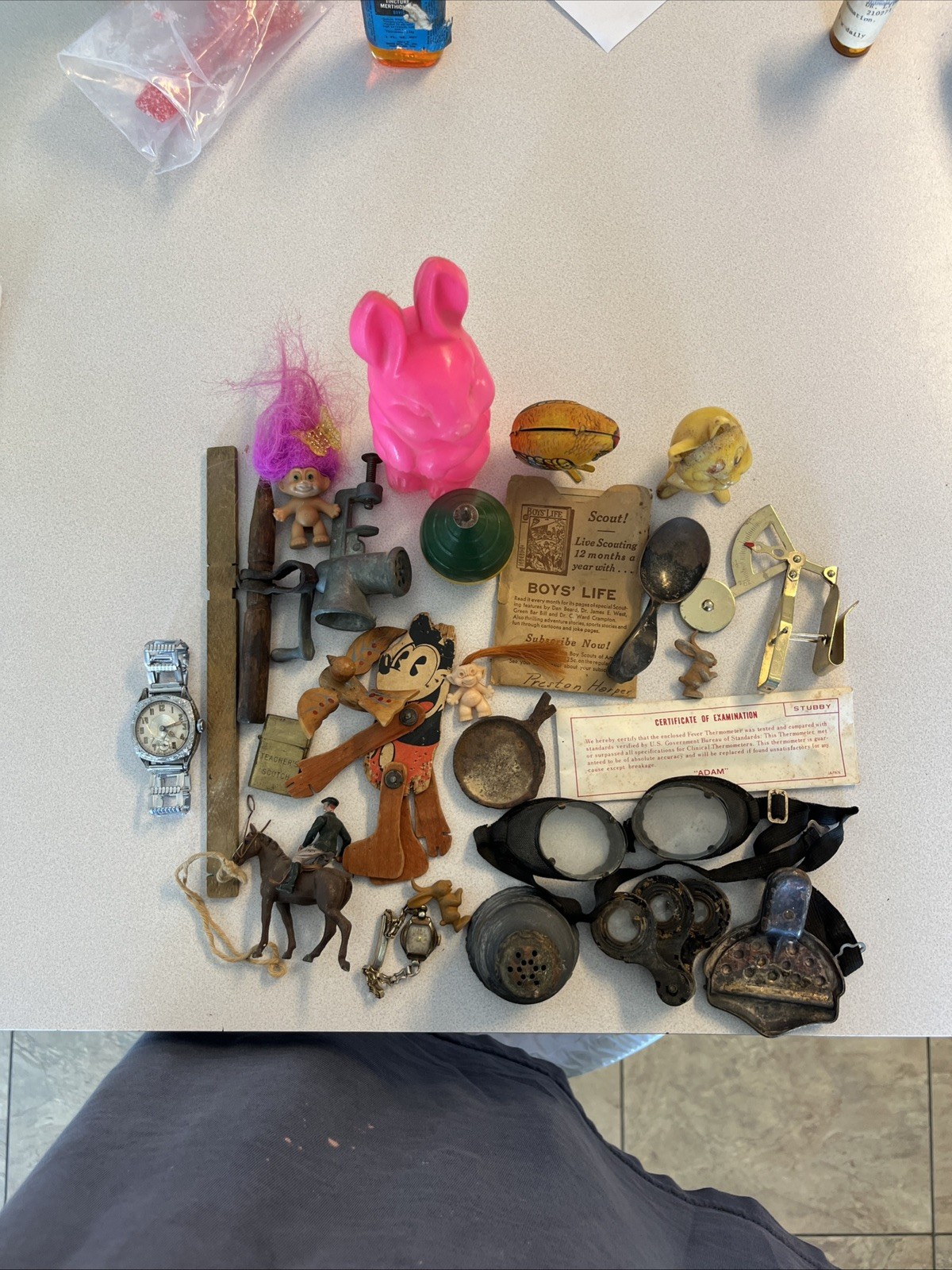 Junk Drawer Antique Vintage Collectibles Lot Junk Drawer Antique Vintage Collectibles Lot