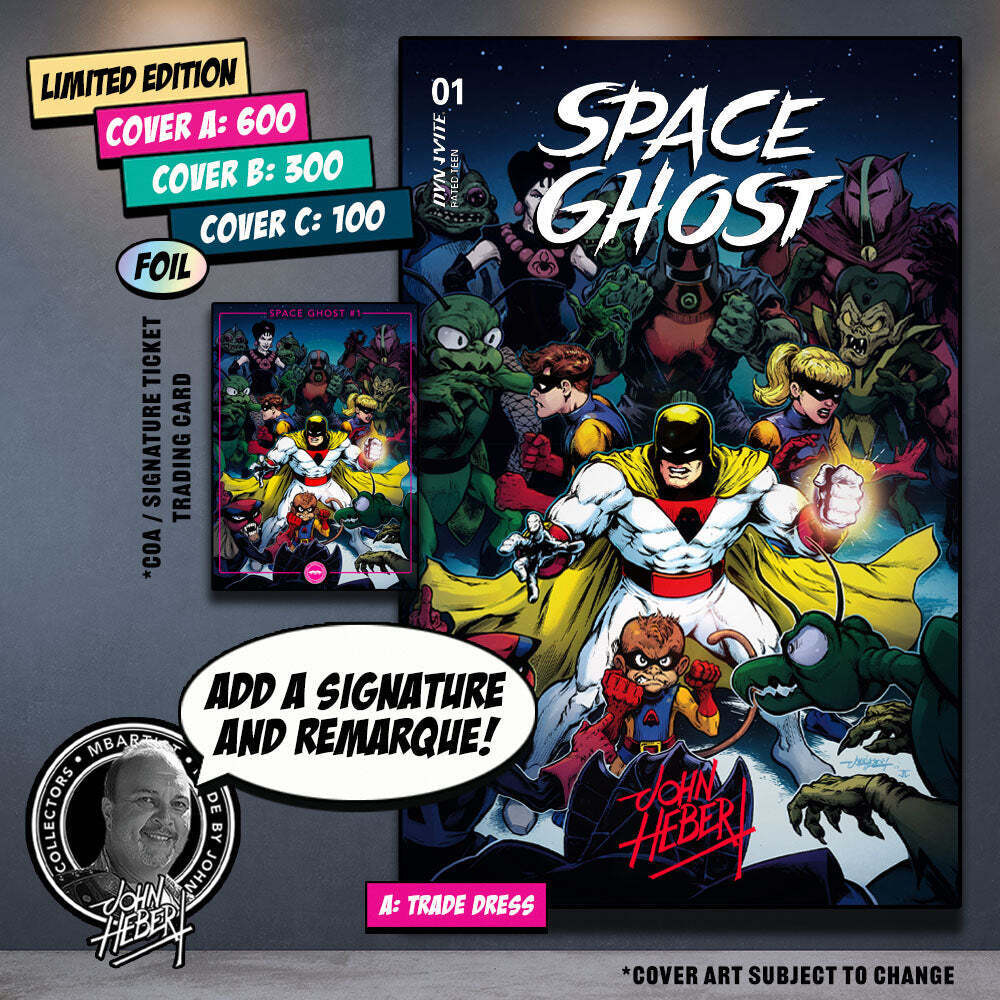 COMIC BOOK | SPACE GHOST #1: EXCLUSIVE VARIANT by John Hebert