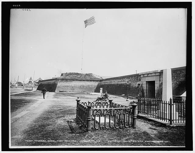 Osceola\'s grave,Seminole Indians,Fort Moultrie,Charleston,South Carolina,c1900