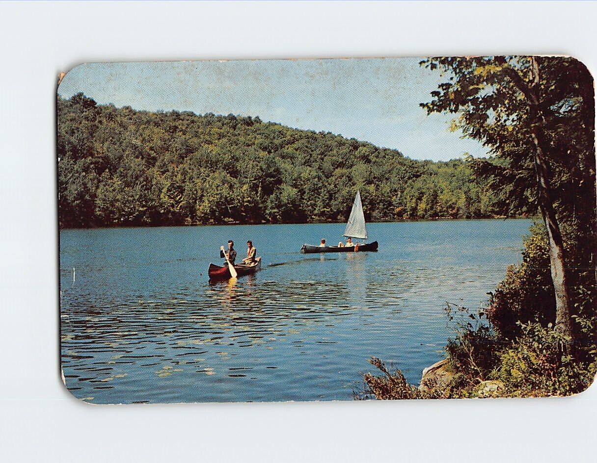Postcard Tuscarora Boy Scout Camp Windsor New York USA