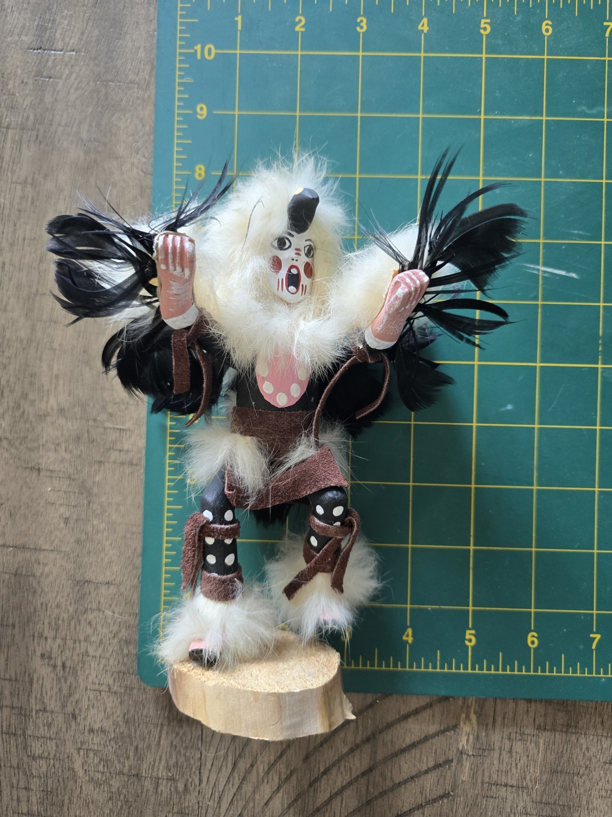 Native American Kachina Dancer. Hand Made Signed Eagle\'s By Long