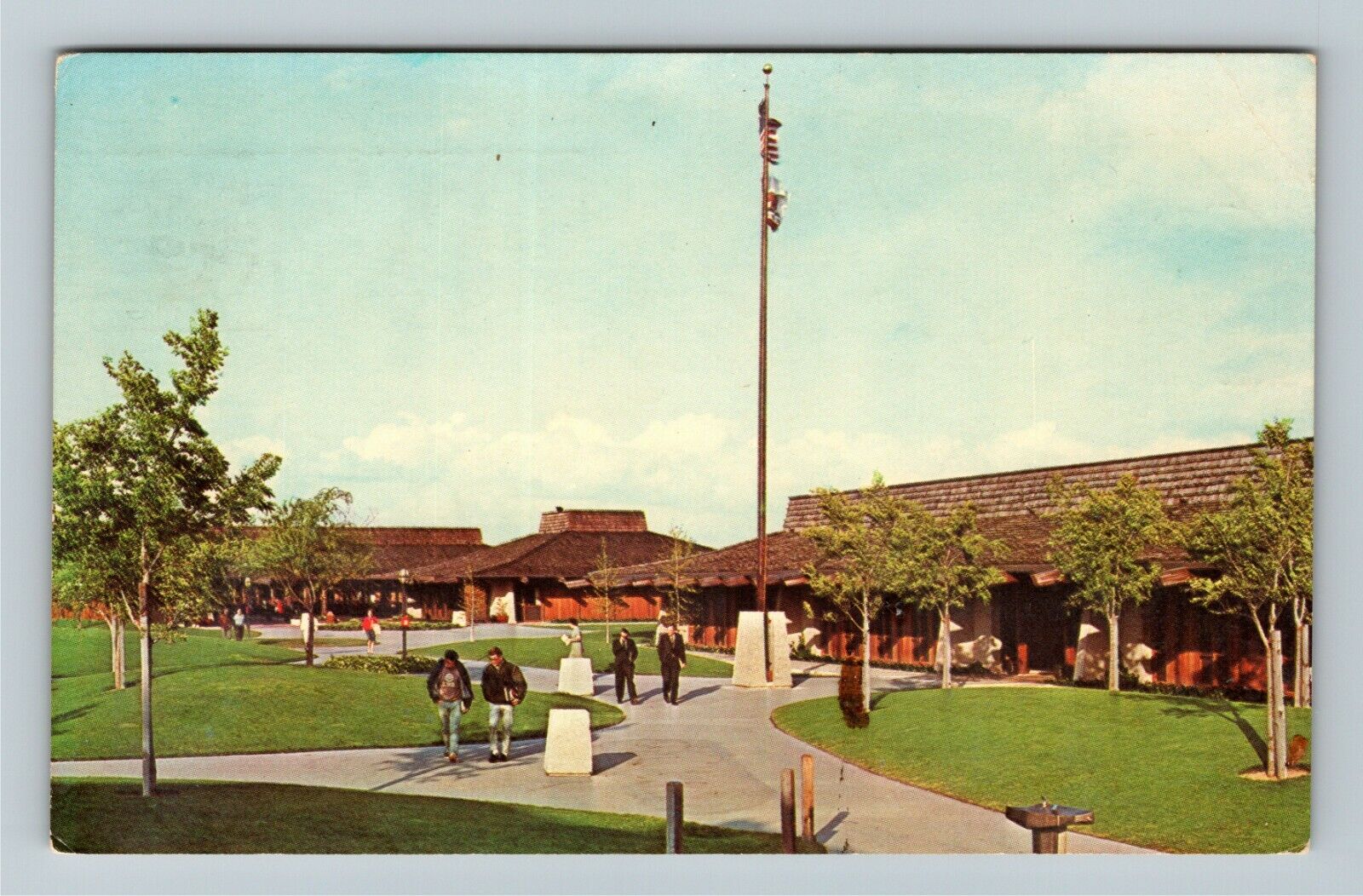 Los Altos Hills CA-California, Foothill College, c1965 Vintage Postcard