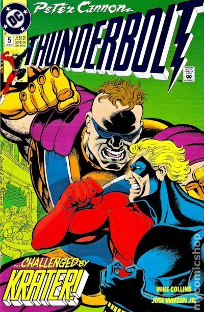 Peter Cannon Thunderbolt #5 FN 1993 Stock Image