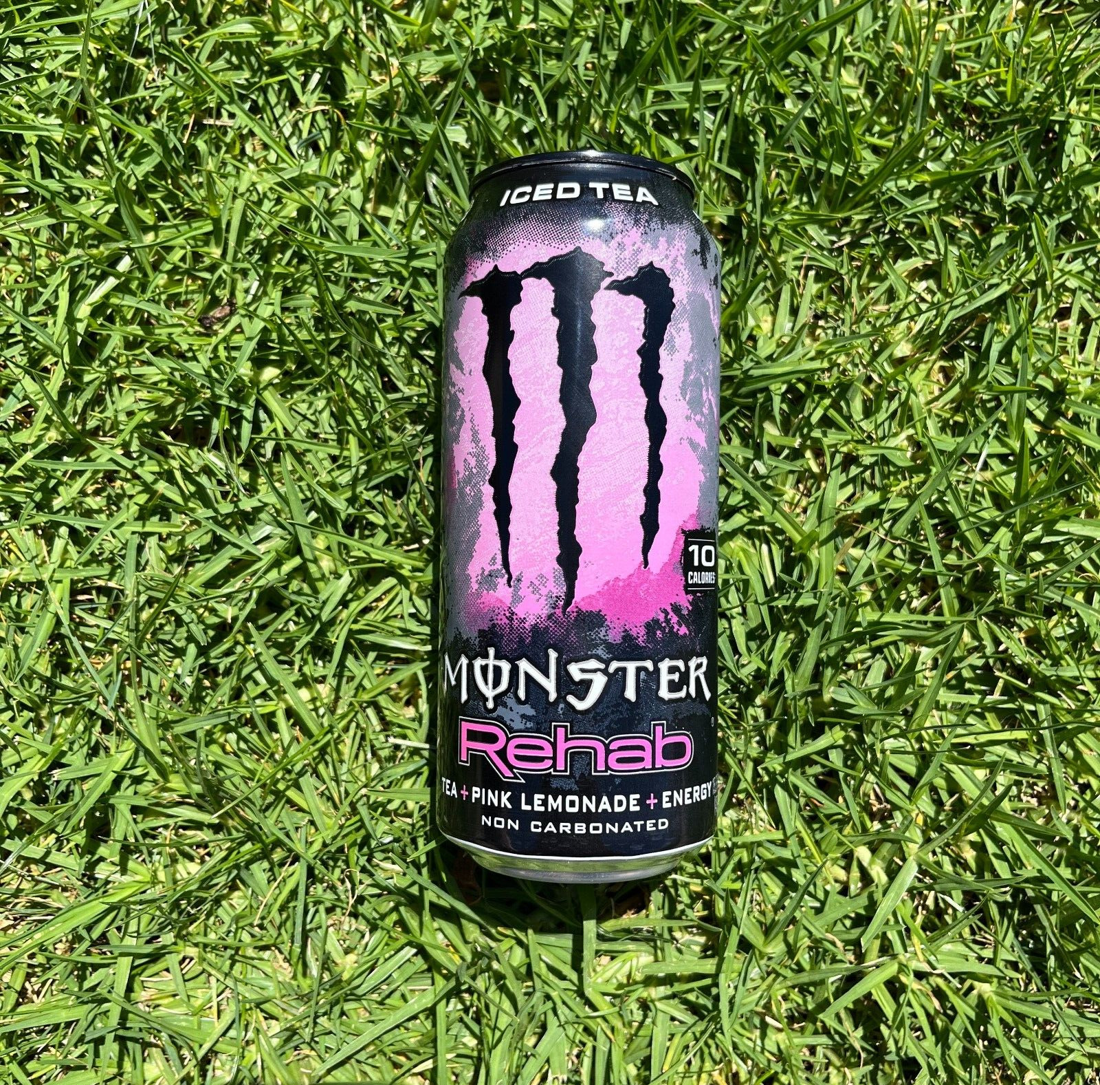 Monster Energy Rare Rehab Tea Pink Lemonade Unopened Can 2014 Full Collectible