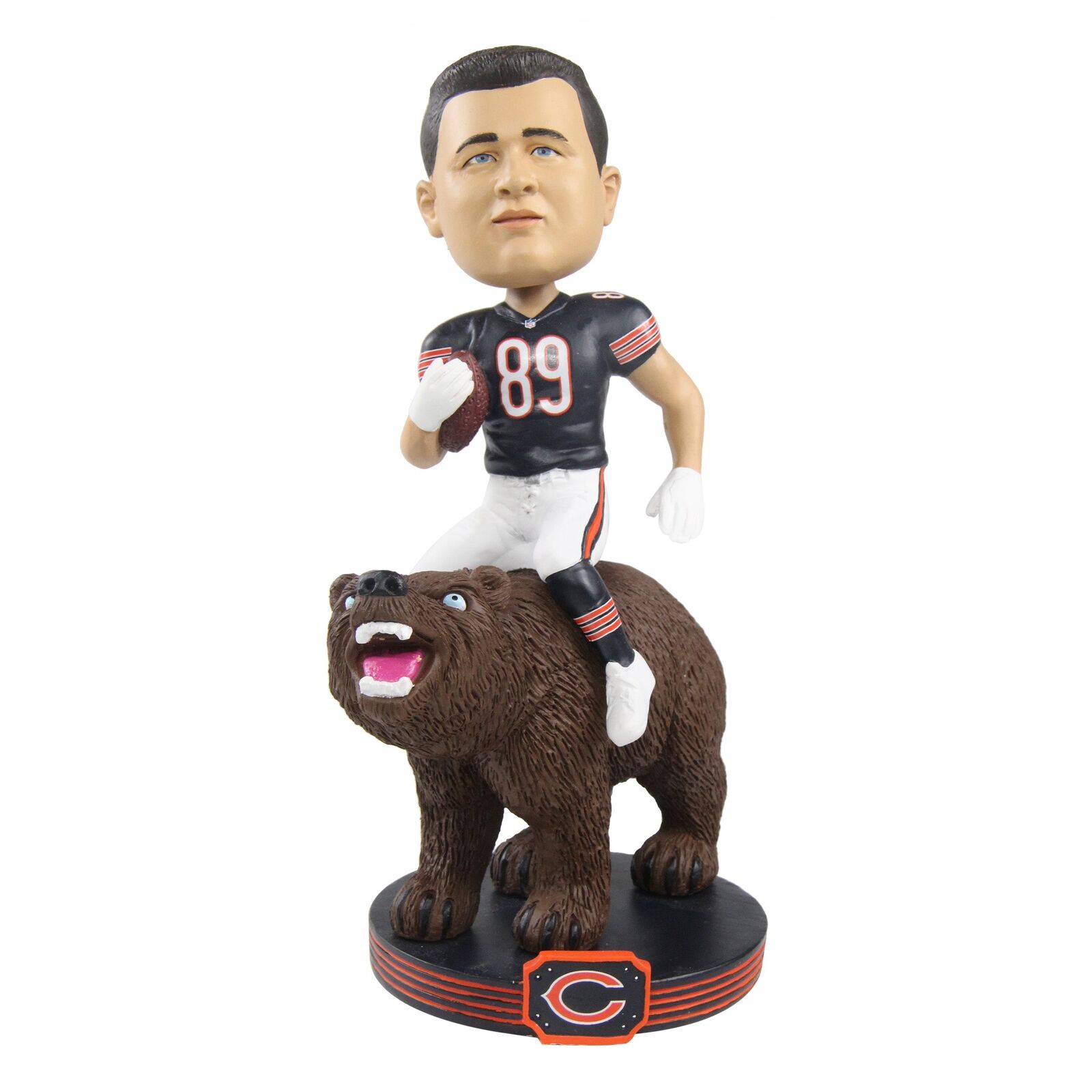 Mike Ditka Chicago Bears Riding Bear Bobblehead NFL Football
