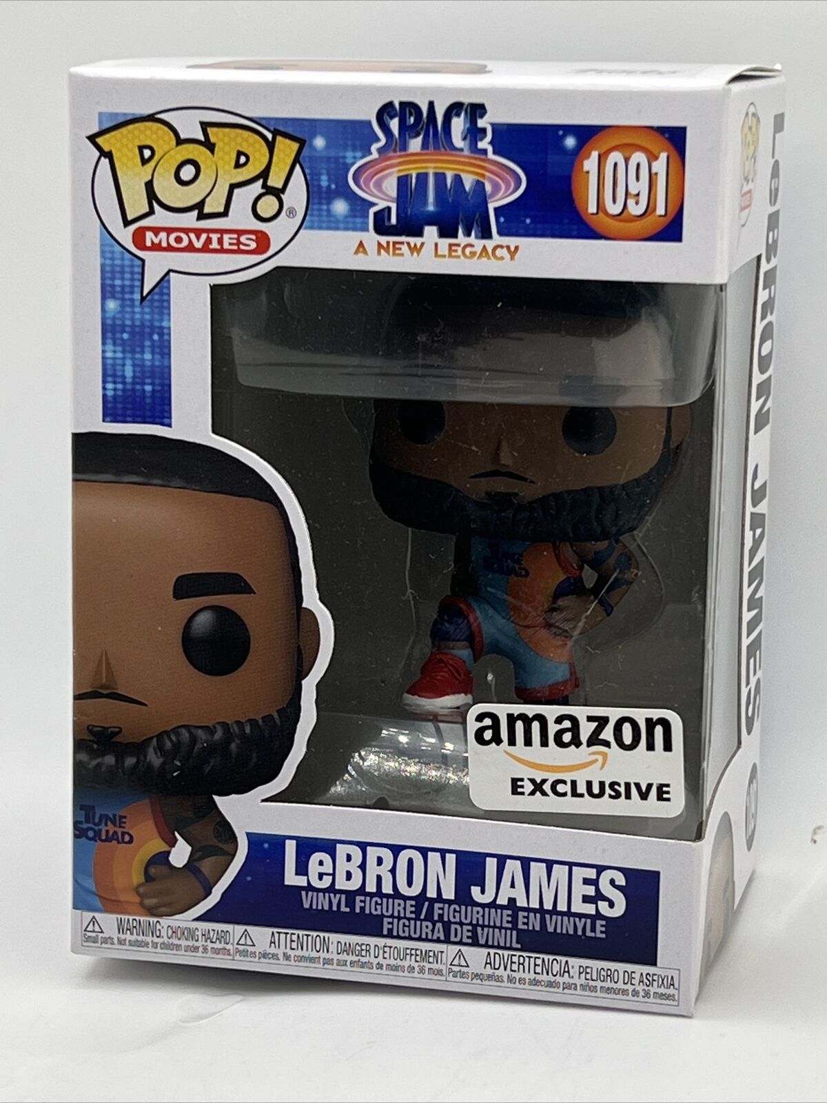 LeBron James Funko Pop Space Jam: A New Legacy #1091 - Amazon Exclusive 2021