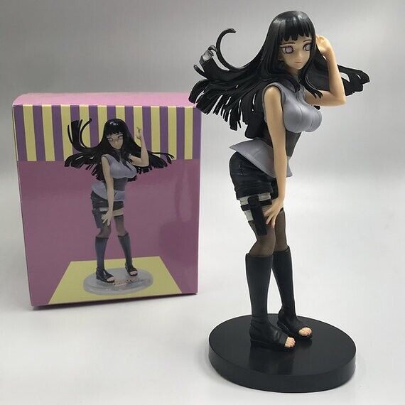 Anime Naruto Figure Hyuga Hinata Doll Manga Collectio 21cm