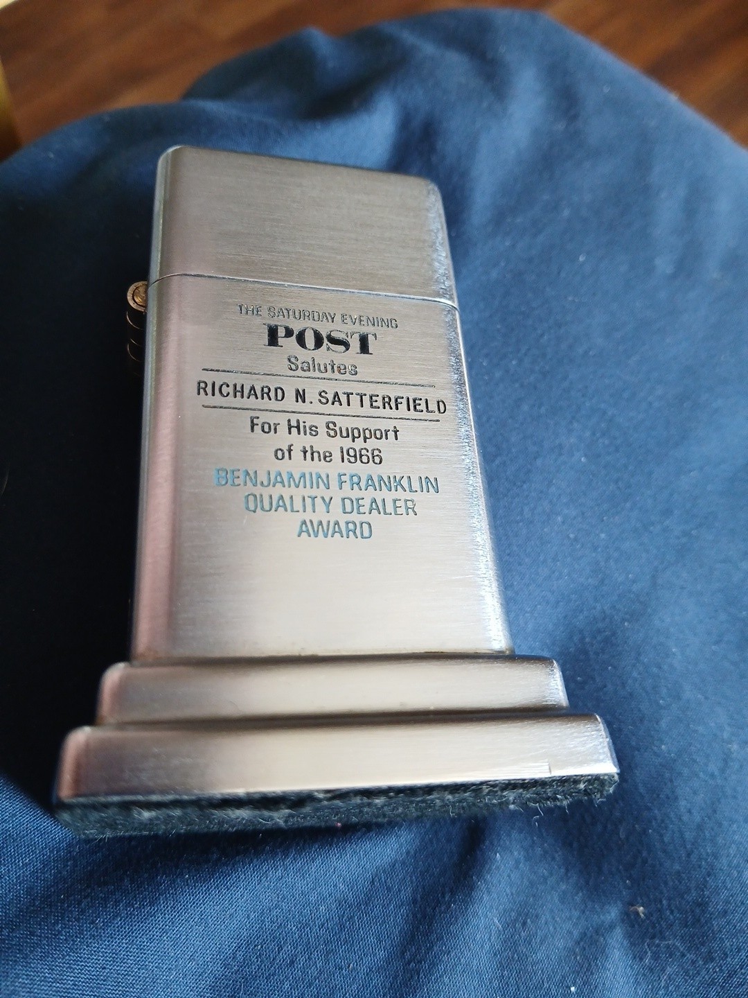 SATURDAY EVENING POST- 1966 Barcroft Zippo EXE+ SATURDAY EVENING POST- 1966 Barcroft Zippo EXE+