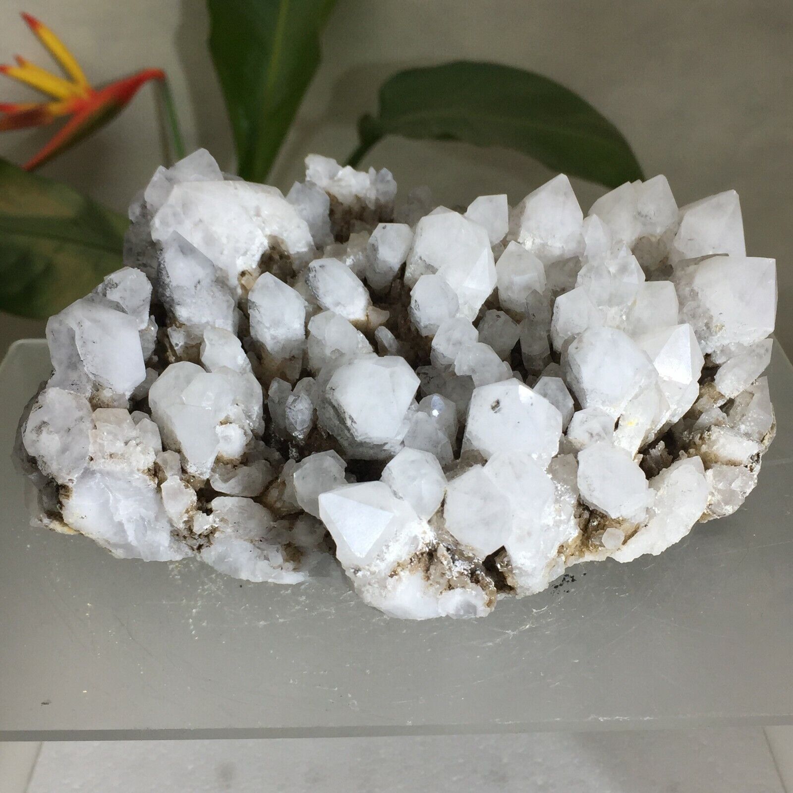 1345g Natural White Quartz Crystal Cluster Mineral Rough Specimen Healing