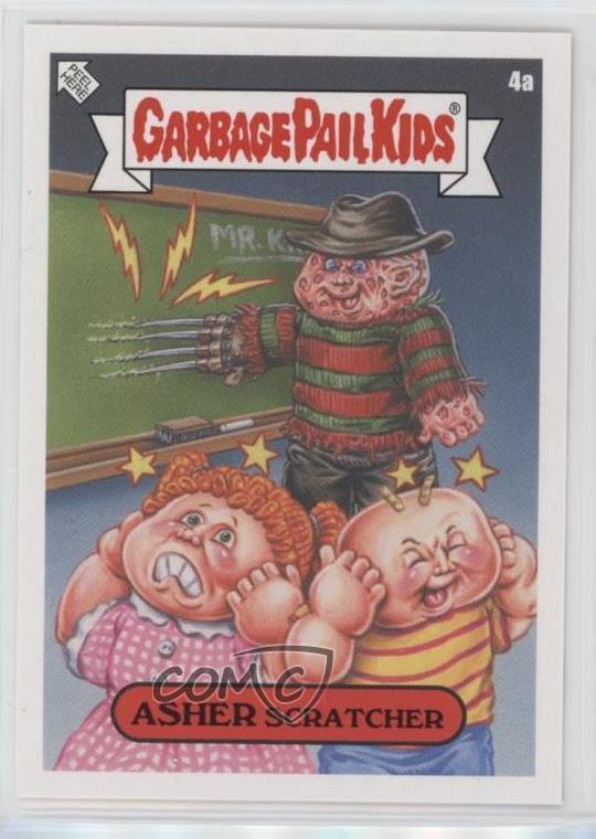 2021 Garbage Pail Kids X Comic Con Oh The Horrible On Demand Asher Slasher 0uq6